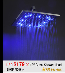 12’’ Brass Shower Head