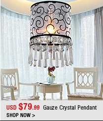 Gauze Crystal Pendant