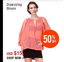Drawstring Blouse