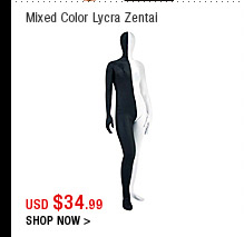 Mixed Color Lycra Zentai