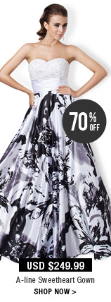 A-line Sweetheart Gown