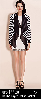 Doube Layer Collar Jacket