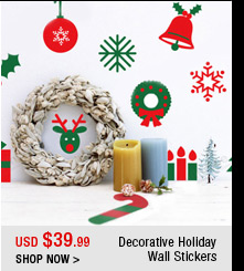 Decorative Holiday Wall Stickers