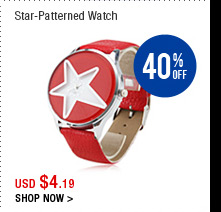 Star-Patterned Watch