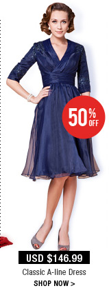 Classic A-line Dress