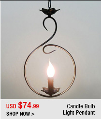 Candle Bulb Light Pendant