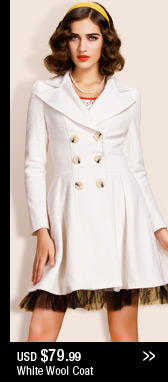 White Wool Coat