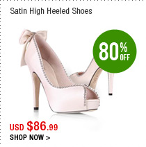 Satin High Heeled Shoes