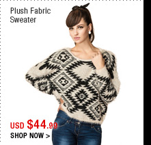 Plush Fabric Sweater