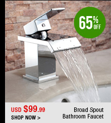 Broad Spout Bathroom Faucet