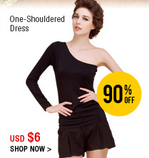 One-Shouldered Dress