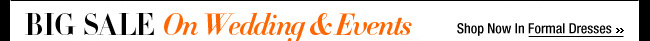 Big Sale On Wedding & Events