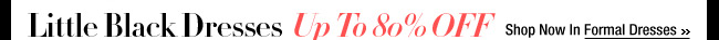 Little Black Dresses-Up To 80% OFF