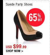 Suede Party Shoes