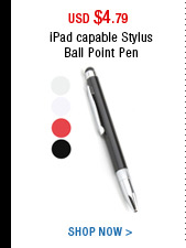 iPad Capable Stylus Ball Point Pen