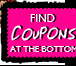 Find Coupons at the bottom