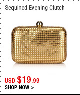 Sequined Evening Clutch