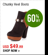 Chunky Heel Boots
