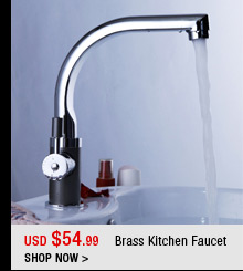 Brass Kitchen Faucet