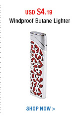 Windproof Butane Lighter