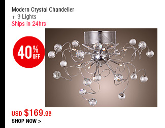 Modern Crystal Chandelier