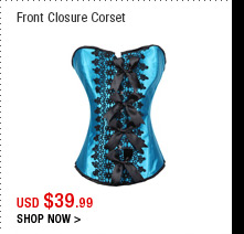 Front Closure Corset
