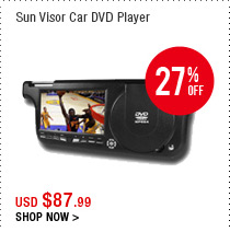Sun Visor Car DVD Player