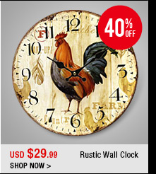 Rustic Wall Clock