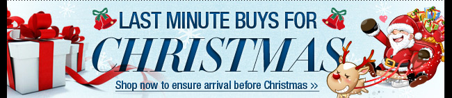 Last Minute Buys For Christmas