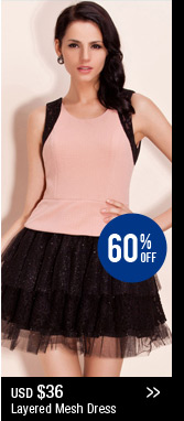 Layered Mesh Dress