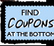 Find Coupons at the bottom