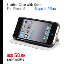 Leather Case with Stand