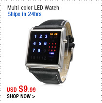 Multi-color LED Watch
