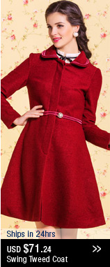 Swing Tweed Coat