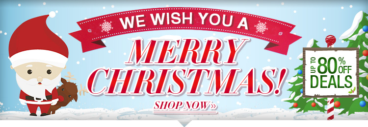 We Wish You A Merry Christmas!
