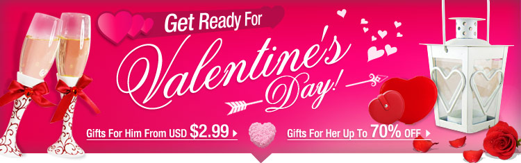 Get Ready For Valentine's Day!