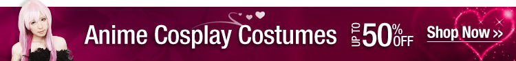 Anime Cosplay Costumes UP TO 50% OFF