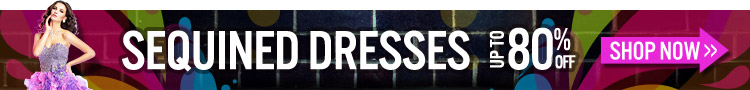 Sequined Dresses Up To 80% OFF