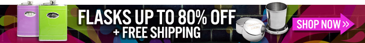Flasks Up To 80% OFF + Free Shippings