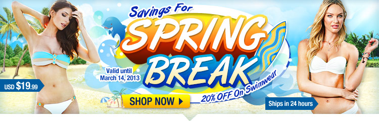 Savings For Spring Break