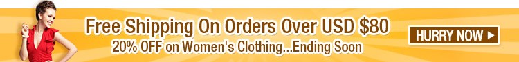 Free Shipping On Orders Over USD$ 90