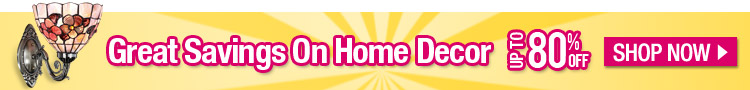 Great Savings On Home Decor
