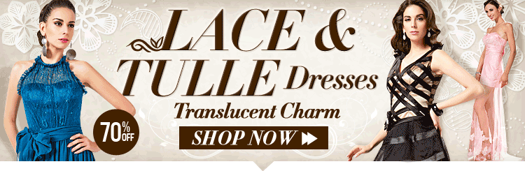 Lace & Tulle Dresses