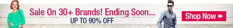 Sale On 30+ Brands! Ending Soon...