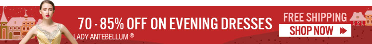 70 - 85% OFF On Evening Dresses