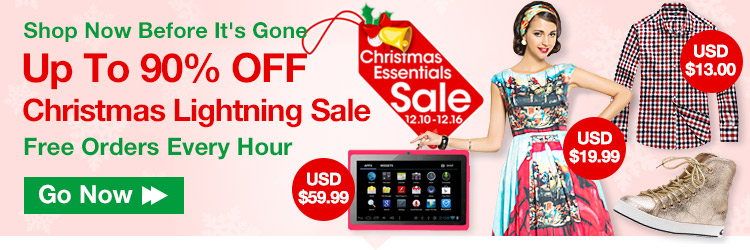 Up To 90% OFF Christmas Lightning Sale