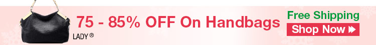 75 - 85% OFF On Handbags