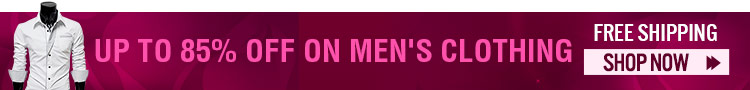 Up To 85% OFF On Men's Clothing