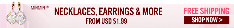 Necklaces, Earrings & More From USD $1.99