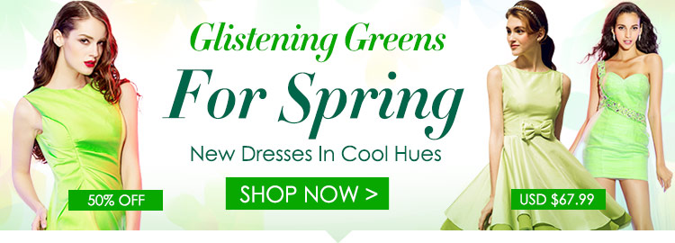Glistening Greens For Spring